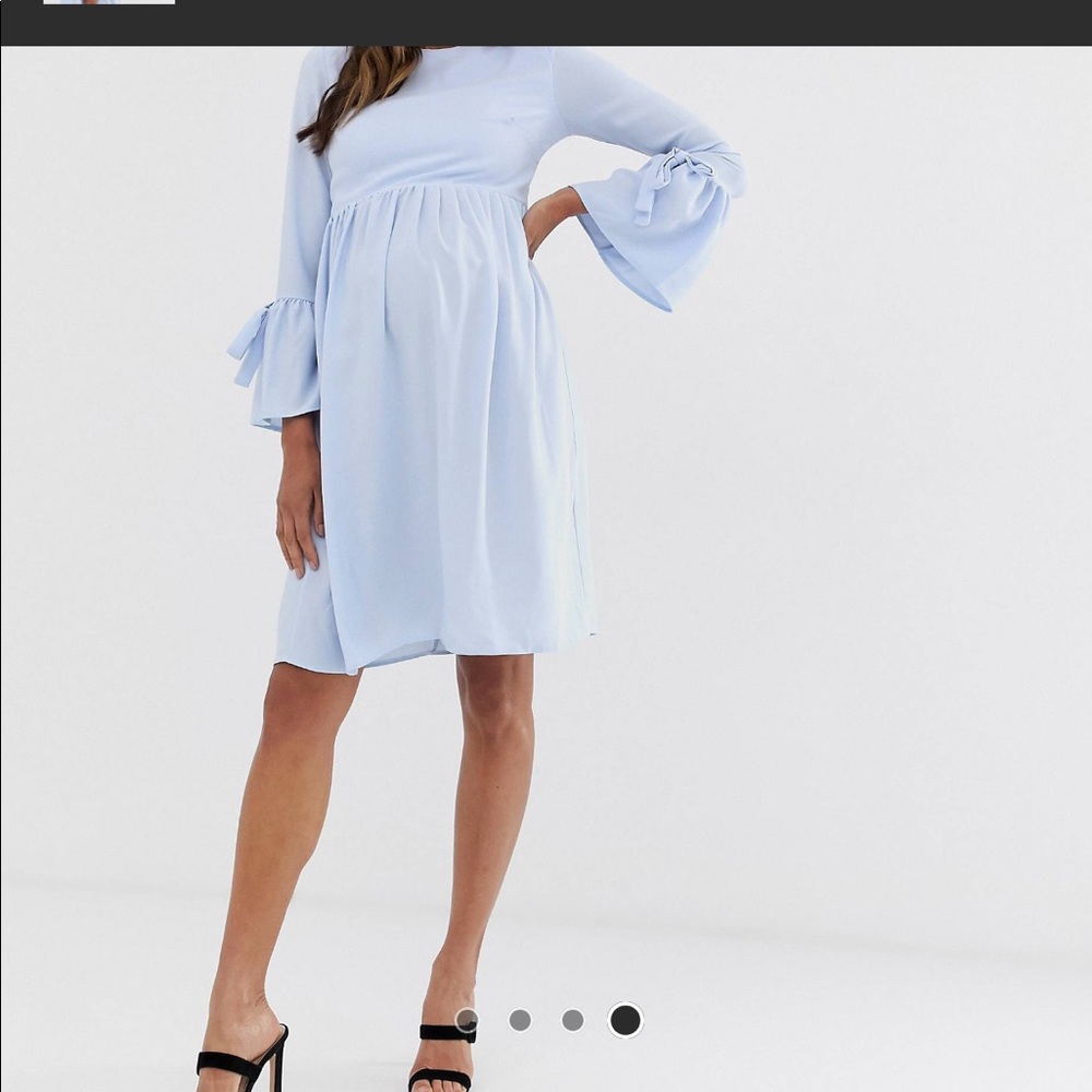 ASOS Queen bee dress with fluted sleeve